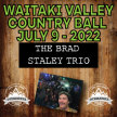 Waitaki Valley Ball 2022 - Brad Staley Trio kicked off by The All Blacks Vs Ireland image