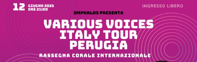 Various Voices Italy Tour