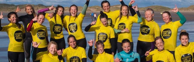 Women's Surf ,Yoga & Wellbeing Retreat in Gower