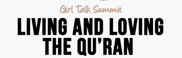 Being ME Canada and Al Huda Canada present:  The Girl Talk Summit (Ages: 10-16)
