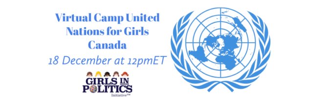 Virtual Camp United Nations for Girls Canada