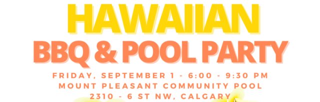 Rocky mountain Recovery End of Summer Hawaiian Pool Party and Barbecue