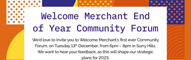Welcome Merchant Community Forum