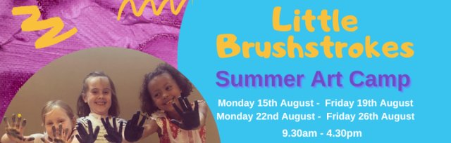 HAF - Free school meals - Little Brushstrokes: 15- 19 August Summer camp 2022