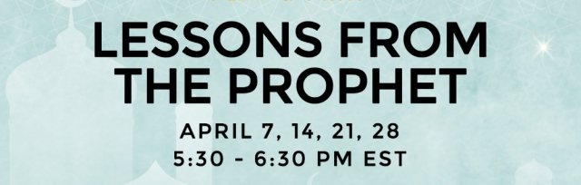 Being ME Pray & Play presents :  “Lessons from the Prophets”
