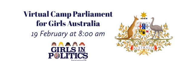 Virtual Camp Parliament for Girls Australia