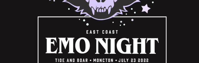 East Coast Emo Night July.23 at Tide & Boar