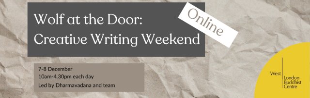 Wolf at the Door Online Writing Weekend
