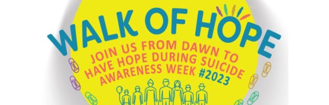 Walks of Hope, September 2023 - 2nd - Elgin, 3rd - Forres , 9th - Fochabers, 10th - Lossiemouth:  5.40am -7.10am (Dawn)