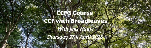 CCFG Course  - CCF with broadleaves - With Jens Haufe
