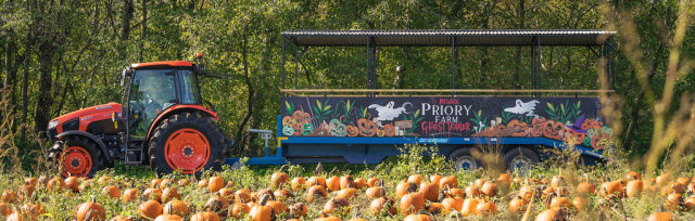Halloween Tractor Ride to the Pumpkin Fields