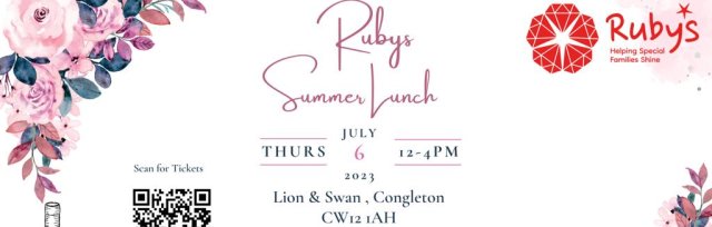 Ruby's Summer Lunch Fundraiser