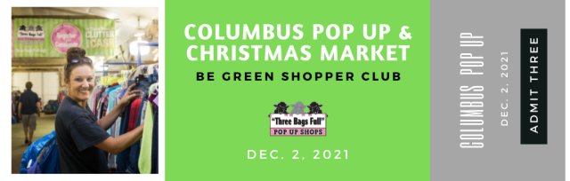 BeGreen Shopper Club: Columbus Pop Up