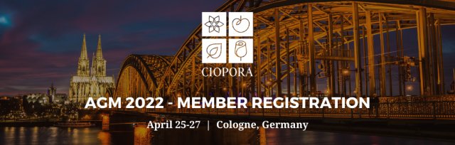 CIOPORA AGM 2022 (member registration)