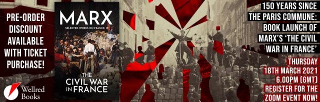 150 Years Since the Paris Commune: Marx’s ‘The Civil War in France’ Book Launch