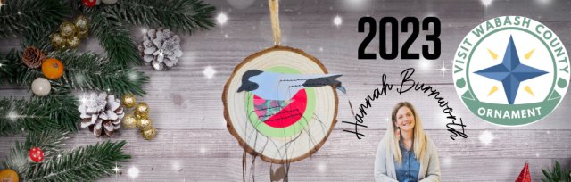 2023 Visit Wabash County Christmas Ornament