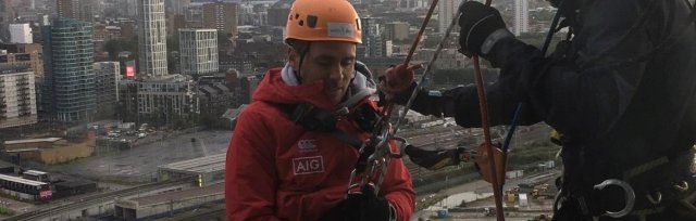 Challenging MND Abseil from the ArcelorMittal Orbit