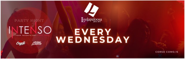 Wednesday Loolapaloosa - #LoolaIntensoNight