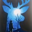Forbidden Forest Deer Painting Experience image