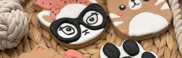 Edmonton Cat Fest Week - CAT COOKIE DECORATING CLASS with Rhonda's Couture Cookies (Saturday, May 27, 2023)