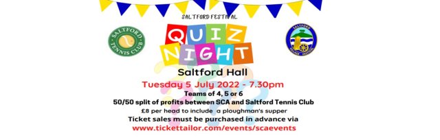 Saltford Festival Quiz Night
