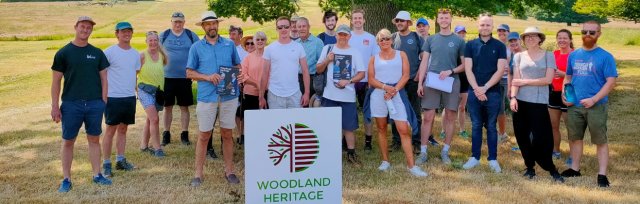 Gaze Burvill 'Tread for Trees & Timber 2023' in support of Woodland Heritage