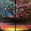 Stars Align Couple's Painting Experience image