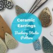 STAT2 Ceramic Earrings with The Bunbury Studio Potters image