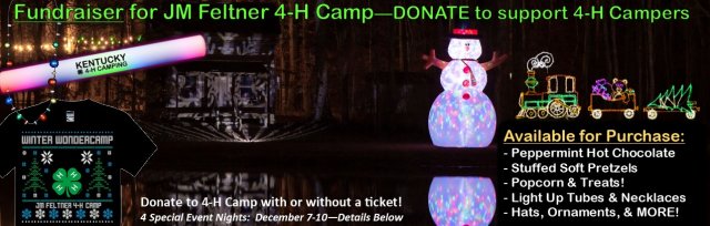 Winter WonderCamp - Drive Thru 4-H Camp Fundraiser 2022