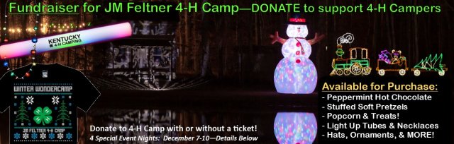 Winter WonderCamp - Drive Thru 4-H Camp Fundraiser 2022