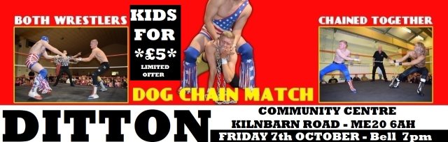 Rumble Wrestling returns to Ditton for a Sensational Chain Match Challenge