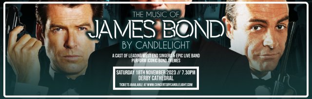 The Music of James Bond by Candlelight at Derby Cathedral