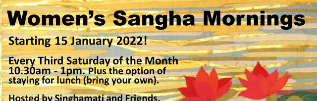 Women’s Sangha Mornings 2022