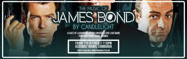 The Music of James Bond by Candlelight at The Assembly Rooms, Edinburgh
