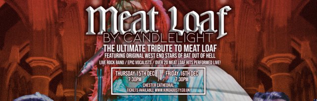 Meat Loaf by Candlelight at Chester Cathedal