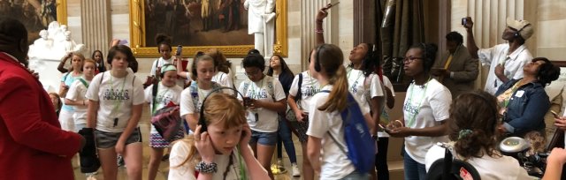 Camp Congress for Girls and US Capitol Tour Summer