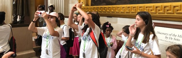 Camp Congress for Girls and US Capitol Tour Summer