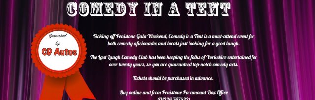 Friday Night Comedy In A Tent - Sponsored by CD Autos of Penistone