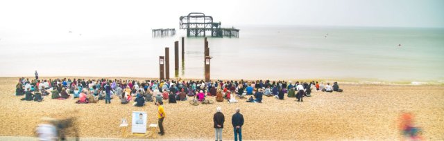 Brighton Beach/West Pier  - FREE Public Group Meditation in front of West Pier