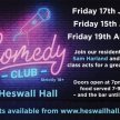 The Comedy Club @ Heswall Hall (November) image