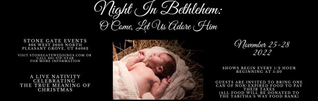 Night In Bethlehem: O Come Let Us Adore Him!