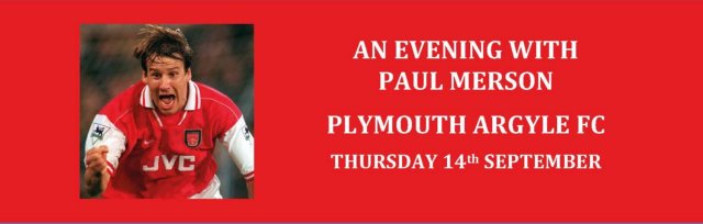 An Evening With Arsenal Legend Paul Merson