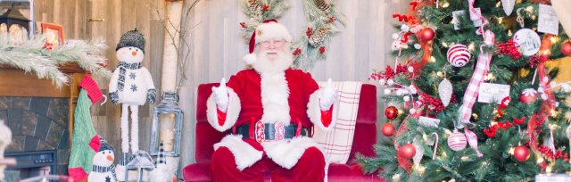 Visit Santa at Santa's Cottage at Bell Farm