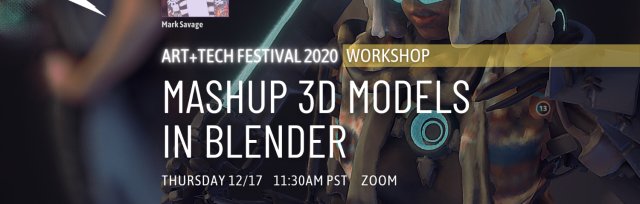 Workshop: Mashup 3d Models in Blender