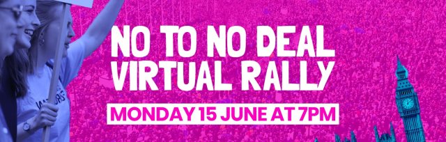 No To No Deal Virtual Rally