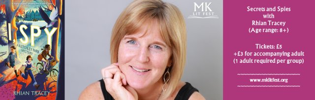 MK Lit Fest Springs Back: Secrets and Spies with Rhian Tracey