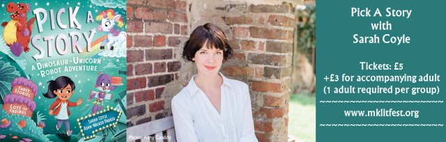 MK Lit Fest Springs Back: Pick A Story with Sarah Coyle