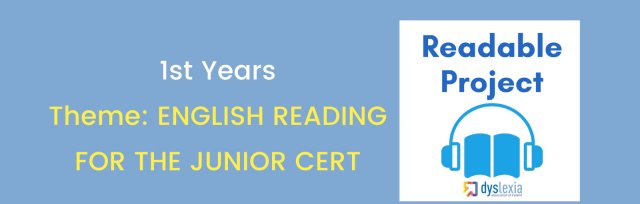 Readable (1st Year) - English reading for 1st year Junior Certificate