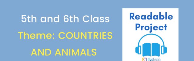 Readable (5th & 6th Class) - COUNTRIES & ANIMALS