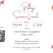 Ruby's Summer Lunch Fundraiser image